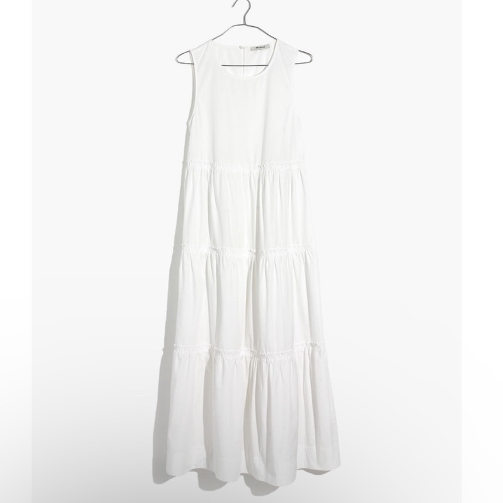 Madewell Cattail Tiered Dress